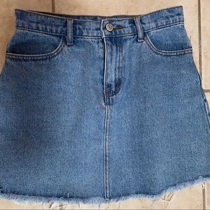 Brandy Melville jean Skirt